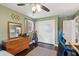 Bedroom featuring dresser, closet, hardwood floors and natural light at 5 S Basilica Ave, Hanahan, SC 29410