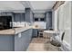 Eat-in kitchen with custom cabinets and natural light at 521 Pelzer Dr, Mount Pleasant, SC 29464