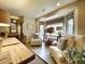 Comfortable sitting area featuring plush chairs by a bay window creating a relaxing retreat within the dining room at 717 Chatter Rd, Mount Pleasant, SC 29464
