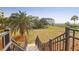 Enjoy easy beach access and lush landscaping from these stairs at 8000 Palmetto Dr # 104-A, Isle of Palms, SC 29451