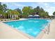 Sparkling community pool with clear blue water and shaded lounge areas offers a relaxing resort-like experience at 1011 Old Field Dr, Summerville, SC 29483