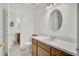 Bathroom with tile floor and a wood vanity at 1019 Tj Ln, Summerville, SC 29486