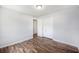 A cozy bedroom with wood floors, a closet, and a neutral color scheme at 115 Myers Rd, Summerville, SC 29486