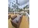 Relaxing outdoor deck with comfortable seating and scenic waterfront views at 123 Jungle Rd, Edisto Island, SC 29438