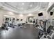 Well-equipped gym featuring treadmills, weight machines, and mirrored walls at 1300 Park West Blvd # 811, Mount Pleasant, SC 29466