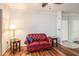 Bright living room featuring hard surface floors, ceiling fan, and furnishings at 1300 Park West Blvd # 811, Mount Pleasant, SC 29466