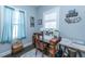The office features a window, desk, and decor, providing a dedicated workspace within the home at 133 Alder Cir, Charleston, SC 29412