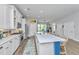 Spacious kitchen with white cabinets, a large island, and stainless steel appliances at 133 Alder Cir, Charleston, SC 29412