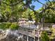 Multi-level deck offering panoramic views of the waterfront and easy access to the shoreline at 1405 S Edgewater Dr, Charleston, SC 29407