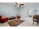 Spacious bedroom with a neutral color scheme, carpeted flooring, and access to another room at 1992 Kings Gate Ln, Mount Pleasant, SC 29466