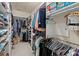 Custom walk-in closet with ample storage space for clothes and accessories at 1992 Kings Gate Ln, Mount Pleasant, SC 29466