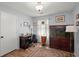 Cozy office space with a desk, dark wood flooring, and natural light from the window at 2138 Clayton St, Charleston, SC 29414