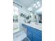 This bathroom features updated vanity, mirror, and window to provide natural light at 315 Courtney Round, Summerville, SC 29486