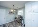 Cozy office space with a dedicated desk area, great natural light, and convenient built in storage at 315 Courtney Round, Summerville, SC 29486
