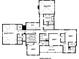 Detailed second floor plan showcasing bedrooms, bathrooms, and layout of the upper level at 33 Duany Rd, Mount Pleasant, SC 29464