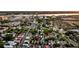 Aerial view highlighting the property's location in a vibrant neighborhood at 3.5 Kracke St # C, Charleston, SC 29403
