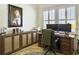 Office featuring a built-in cabinet and natural lighting at 3608 Maidstone Dr, Mount Pleasant, SC 29466