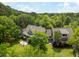 Aerial view of a home surrounded by mature trees at 3924 Regal Oak Ln, Johns Island, SC 29455