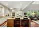 Beautiful kitchen featuring a spacious island with seating and an open concept layout at 3924 Regal Oak Ln, Johns Island, SC 29455