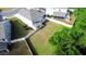 Spacious backyard enclosed by a white fence, offering privacy and plenty of green space at 3952 Treebranch Cir Cir, Mount Pleasant, SC 29429