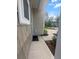 Stylish entryway features a black doormat, complementary landscaping, and attractive siding at 3952 Treebranch Cir Cir, Mount Pleasant, SC 29429