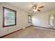 Cozy bedroom with natural light, ceiling fan, and ample space at 415 Whitebark Dr, Ladson, SC 29456