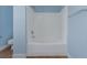 Bathroom featuring a white shower and tub at 4209 Climbing Tree Ct, Charleston, SC 29414
