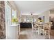 Open-concept living space with views of dining and living room, filled with natural light at 477 Spanish Wells Rd, Summerville, SC 29486