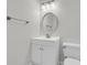 Clean bathroom with white vanity, updated lighting, and toilet at 543 Castle Hall Rd, Mount Pleasant, SC 29464