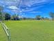 Expansive green field surrounded by mature trees, perfect for outdoor activities at 543 Castle Hall Rd, Mount Pleasant, SC 29464