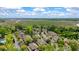 Aerial view showcasing the community surrounded by lush landscapes and beautiful water views at 5514 Colonial Chatsworth Cir, North Charleston, SC 29418