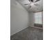 Cozy bedroom features carpet, gray walls, a window, and a modern ceiling fan with light fixture for added comfort at 619 Hilchot Dr, Summerville, SC 29486