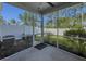 Enjoy the outdoors on this screened in porch that leads to a fenced in backyard at 619 Hilchot Dr, Summerville, SC 29486