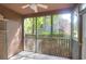 Relaxing screened-in back patio with serene views of the community at 7911 Windfern Ct # 1502, North Charleston, SC 29418
