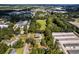 Aerial view of a neighborhood with residential streets and green spaces at 809 N Magnolia St, Summerville, SC 29483