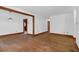 Open living space with wood trim, hardwood floors, and ample natural light, perfect for entertaining at 809 N Magnolia St, Summerville, SC 29483