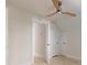 Open bedroom with light hardwood floors and modern ceiling fan at 83 Avondale Ave, Charleston, SC 29407