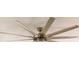 Modern ceiling fan with eight silver blades adds style and comfort to the space at 83 Avondale Ave, Charleston, SC 29407