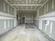 Unfinished living room shows the framing and drywall, awaiting the final touches to become a cozy living space at 855 Descartes St, Summerville, SC 29486