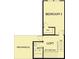 Upstairs floorplan with an additional bedroom, bathroom, and loft area at 857 Descartes St, Summerville, SC 29486
