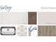 A beautiful array of interior selections with white countertops and stainless steel sink and faucet at 857 Descartes St, Summerville, SC 29486