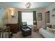Bedroom with crib, rocker, dresser and wall art at 107 Belgian Ct, Summerville, SC 29486