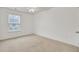 Bedroom boasts a window, neutral carpet, and white walls at 116 Bright Meadow Rd, Summerville, SC 29483