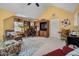 A bonus room with neutral paint, vaulted ceiling, a ceiling fan, and natural light at 122 Hidden Fawn Cir, Goose Creek, SC 29445