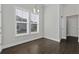 Bright breakfast nook with hardwood floors and natural light at 1245 Hammrick Ln, Johns Island, SC 29455