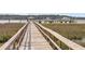 Picturesque dock with a waterfront view, leading to boat slips at 133 Wando Reach Rd, Wando, SC 29492