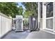 Back patio showcasing a grill and a black grilling appliance at 133 Wando Reach Rd, Wando, SC 29492