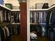 Spacious walk-in closet featuring built-in shelving and ample storage for clothes and accessories at 133 Wando Reach Rd, Wando, SC 29492