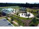 Beautiful aerial view of community amenities including a pool, playground and manicured lawns at 1781 Tennyson # 6, Mount Pleasant, SC 29466