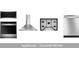 Gourmet kitchen appliances in stainless steel including oven, range, hood, and dishwasher at 1964 Central Ave, Summerville, SC 29483